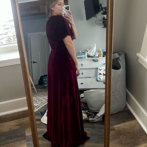 Baltic Born Mulberry velvet Dress